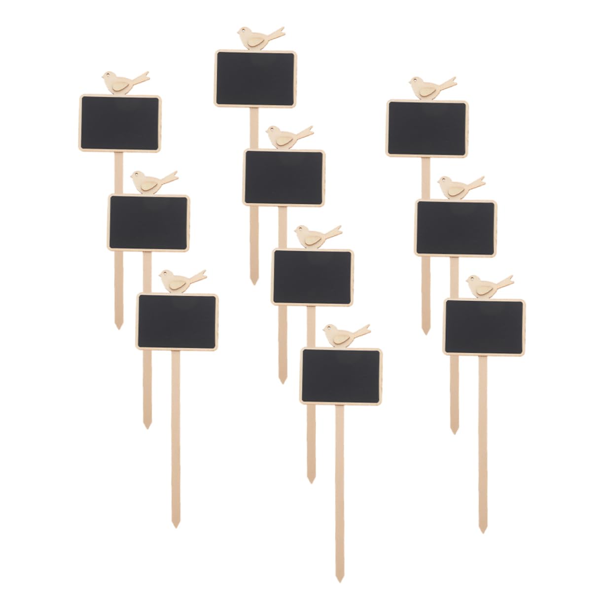 TOYANDONA 50pièces Étiquettes De Jardin Ardoise Lot De Marqueurs Pour Plantes Identifiez Facilement Vos Fleurs Et Légumes Accessoires De Jardinage Pratiques Et Panneaux Décoratifs Pour