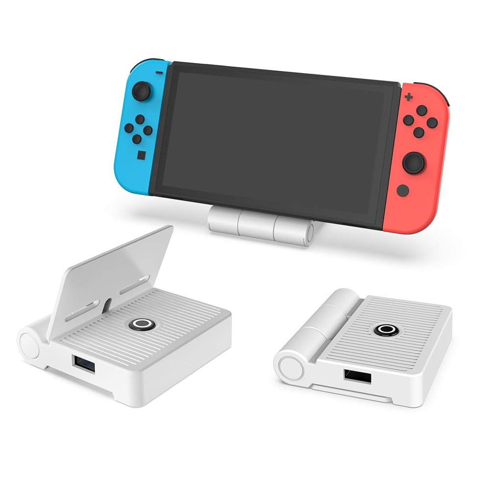 New World TV Docking Station for Nintendo Switch, Folding Portable TV Dock Station Replacement for Official Nintendo Switch with 4K HDMI Video Converter Adapter for Nintendo Switch (B0CYDBHQW8) Amazon Price History, Amazon Price Tracker