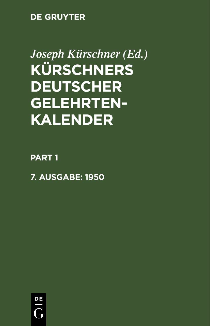 1950 (German Edition)