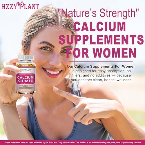 HZZYPLANT Calcium Citrate Softgels