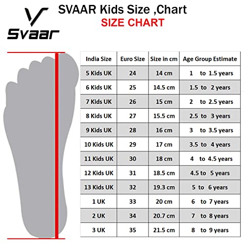 Image of SVAAR Cartoon Kids Flip-Flop | Comfortable, Indoor & Outdoor Slippers for Boys or Girls