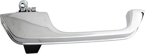 Miniatura 109 de TRQ Manija de puerta exterior delantera izquierda plateada para el lado del conductor compatible con Nissan 370Z 2009-2017