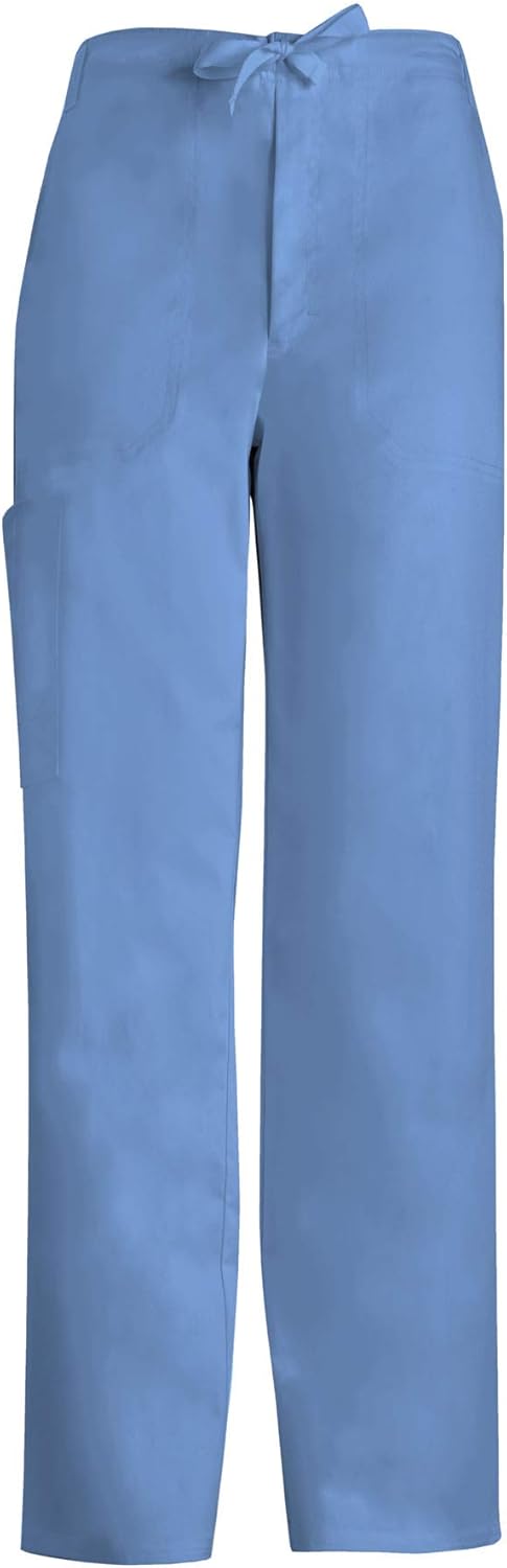 Cherokee Luxe Men Scrubs Pant Fly Front Drawstring Cargo 1022