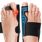Hengrongshen Hallux Valgus Korrektur, 2pcs Orthopädische Ballenzwinge, Universalgröße Bunion Schiene,Großzehenrichter für Tag & Nacht, Ballenzeh Korrektor Damen & Herren