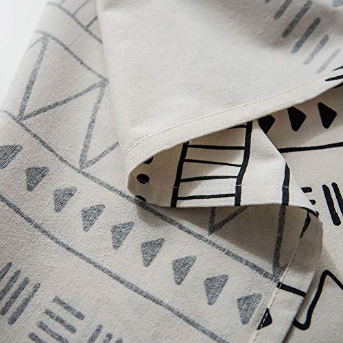 Nappe de table cuisine rectangulaire lavable et tissu dessus de table lin - 2