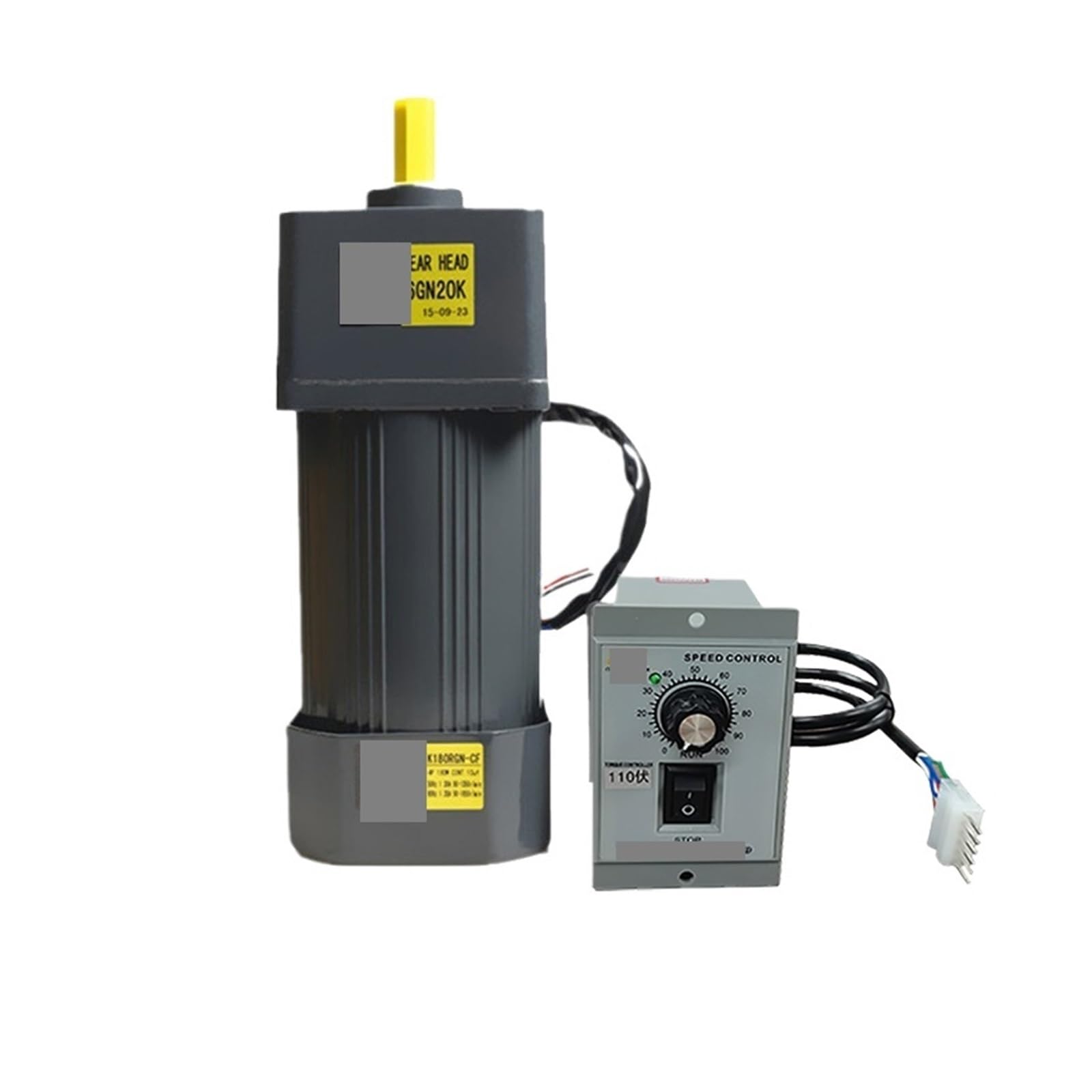 ANERTQUIH Motor 180W 110V 6IK180RGN-AF with Speed Regulator Adjustable Single Phase High Torque Asynchronous DC(0-45RPM)