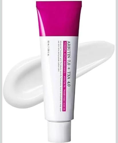 Arbutin 7% + Tranexamic Acid 4% Cream, Dark Spot Remover for Face, Pigmentation Removal Cream for Freckles, Hyperpigmentation, Blemishes, Freckle, Korean Skin Care, 50ml