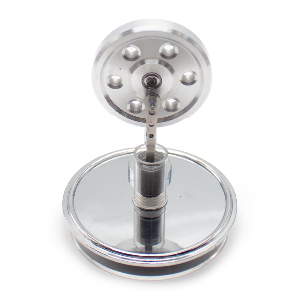 Moteur de Moteur Stirling à Basse Température, Mini Modèle de Moteur Stirling à Basse Température Modèle de Moteur à Piston à Puissance à Vapeur Modèle D'éducation à la Chaleur à Vapeur