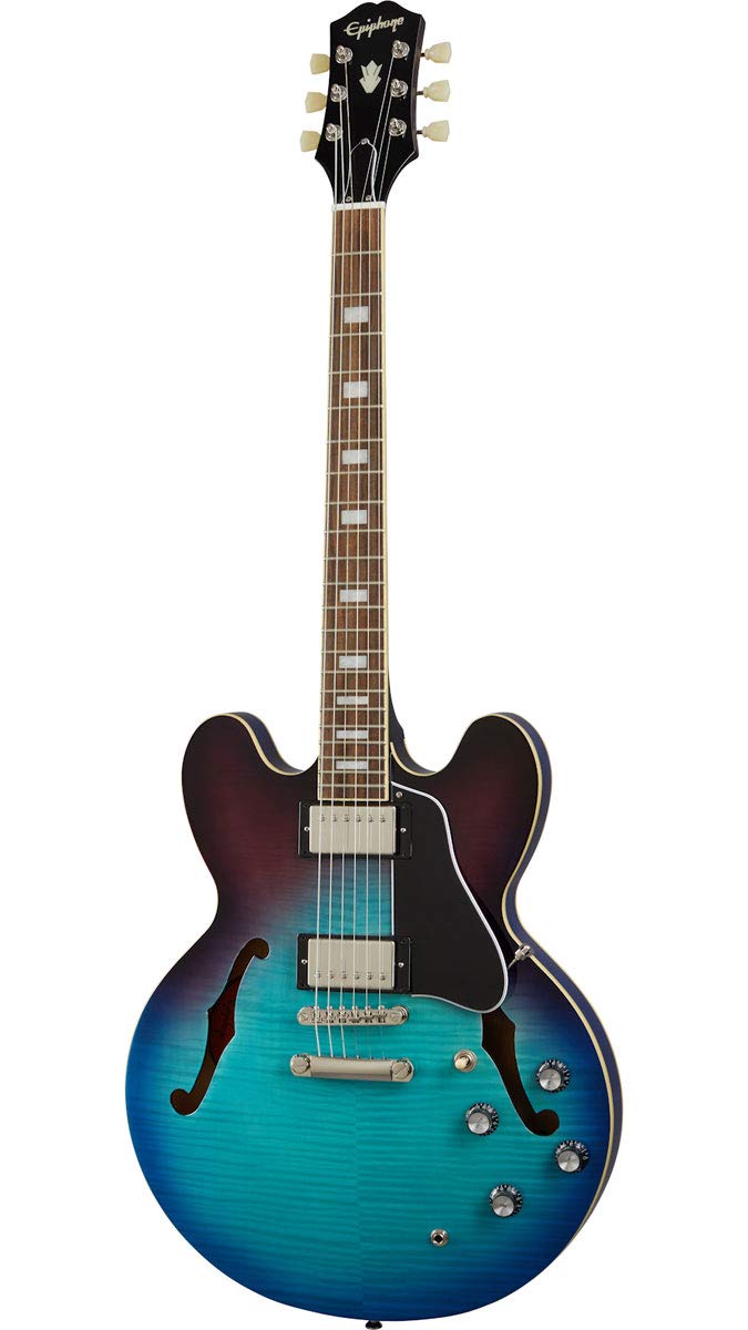 Amazon | エピフォン Epiphone ES-335 Figured Blueberry Burst
