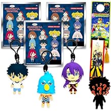 Monogram Shangri-La Frontier Blind Bags Set - Bundle with 3 Figural Bag Clips Plus Bookmark, More for Kids, Boys, Girls | Shangri-La Frontier Goodie Bags for Teens, Adults