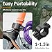 Titanker Bike Lock, 4 Feet Security Resettable Combination Coiling Bike Cable Locks with Mounting Bracket, 1/2 Inch Diameter (Purple)