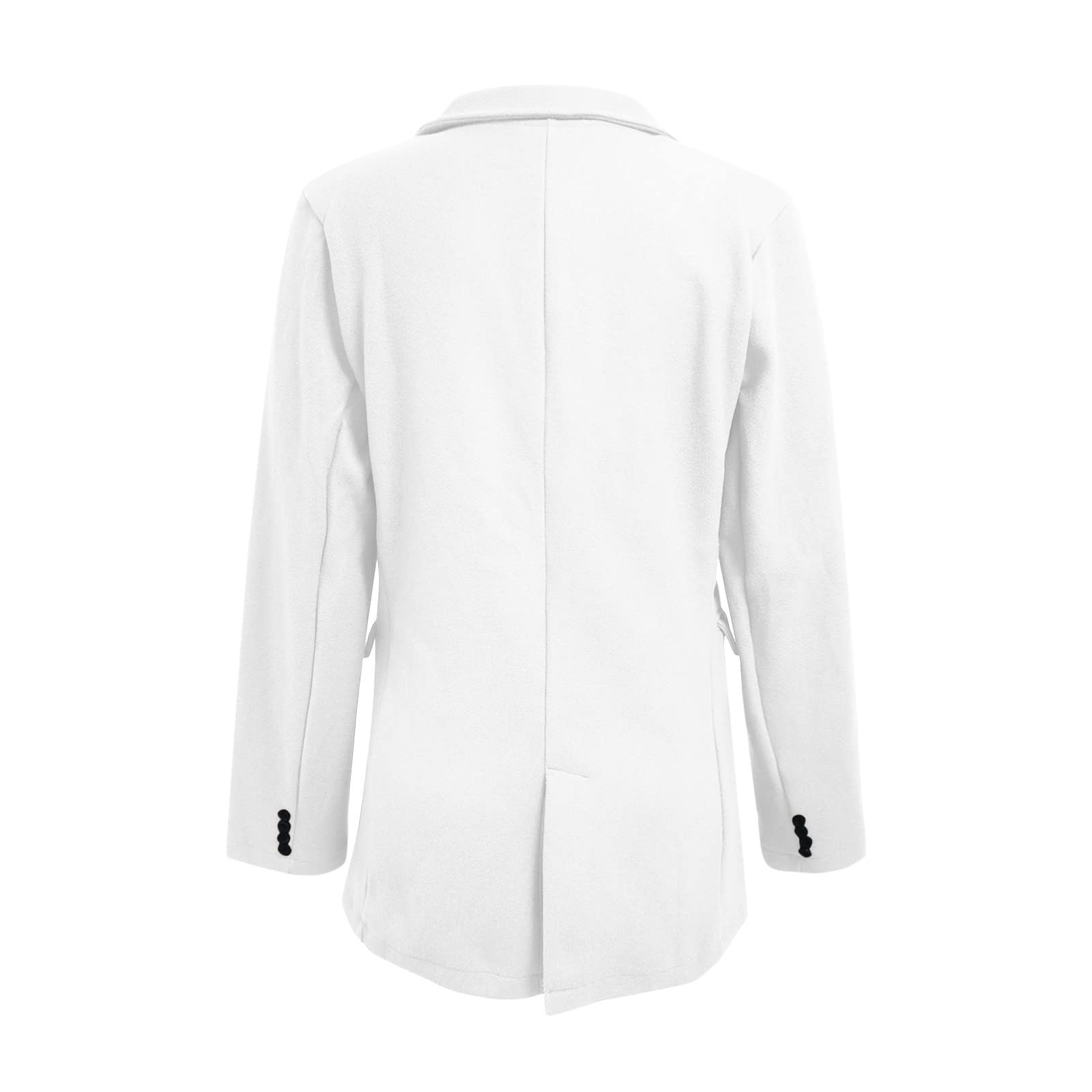 Chaqueta Traje Mujer Profesional, Americana Entallada de Manga Larga con Solapa, Blazer Elegante para Oficina, Negocios y Trabajo Diario