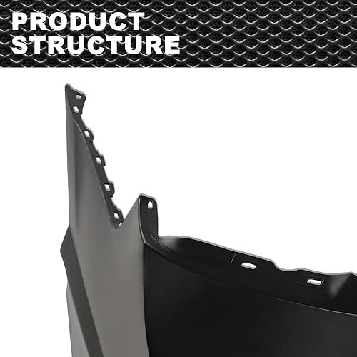 Miniatura 4 de Cobertura de Parachoques Trasero Compatible con Honda Civic Sedán 4 Puertas 2006 2007 2008 2009 2010 2011 04715SNAA90ZZ HO1100235