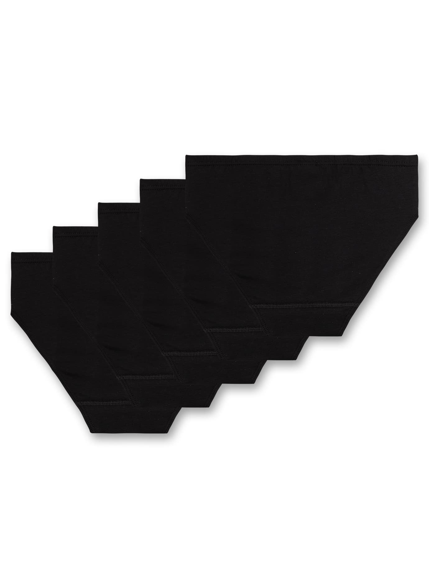 Sanetta Mädchen-Rioslip (5er-Pack) Weiß | Hautfreundlich, elastisch & anschmiegsam.