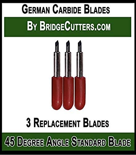 Cricut Compatiable German Carbide Blades Replacement Premium Fine Point Cutting Blades for Craft Cutting Machines Bridge Cricut Air Expression 2 Explore Maker Refine Cutters