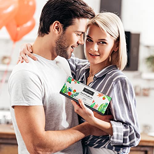 INPING Esmaltes Semipermanentes de Uñas en Gel, 10 Color Primavera Verano Macarrón Pastel Pintauñas Gel, Azul Rosa Amarillo Verde Morado Esmalte Semipermanente UV LED para Mujeres Salón de Manicura - imagen 8