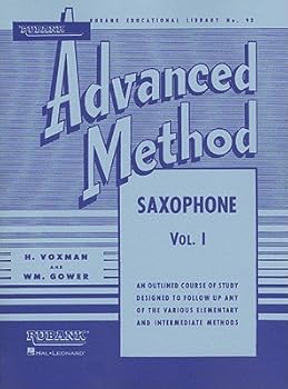 Paperback Rubank Advanced Method: Saxophone, Vol. I [RUBANK ADVD METHOD SAXOPHO-V01] [Paperback] Book