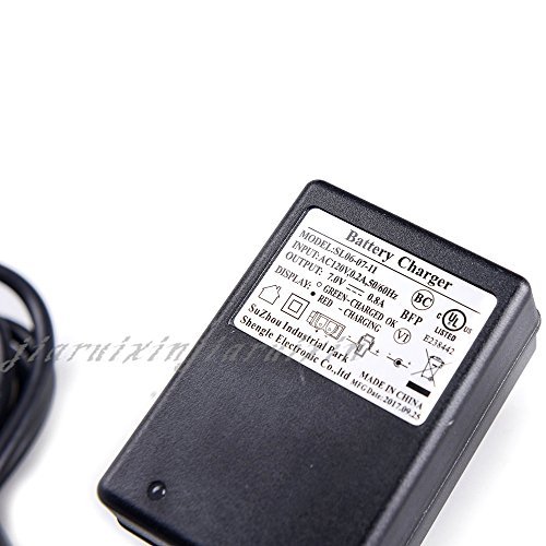 7V 0.8A Kids Ride On Car Charger,6V Charger for Kids Ride On Car Frozen Scooter Batman Car Minnie Mouse 3-Wheel Scooter B Plug 6 Volt Battery Charger - Thumbnail 2
