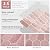 DULEIXUFHEE 3D Peel and Stick Backsplash for Kitchen, Pink, 10-Sheet