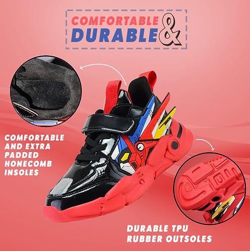 IYASA Unisex Kids Sneakers - Waterproof Kids Hiking Shoes - Breathable and Non-Slip Kids Running Shoes - Kids Tennis Shoes & Kids Basketball Shoes3