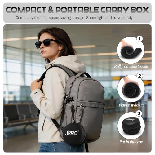 Image of Ergonomic Travel Pillow,100% Memory Foam Travel Neck Pillow For Airplanes