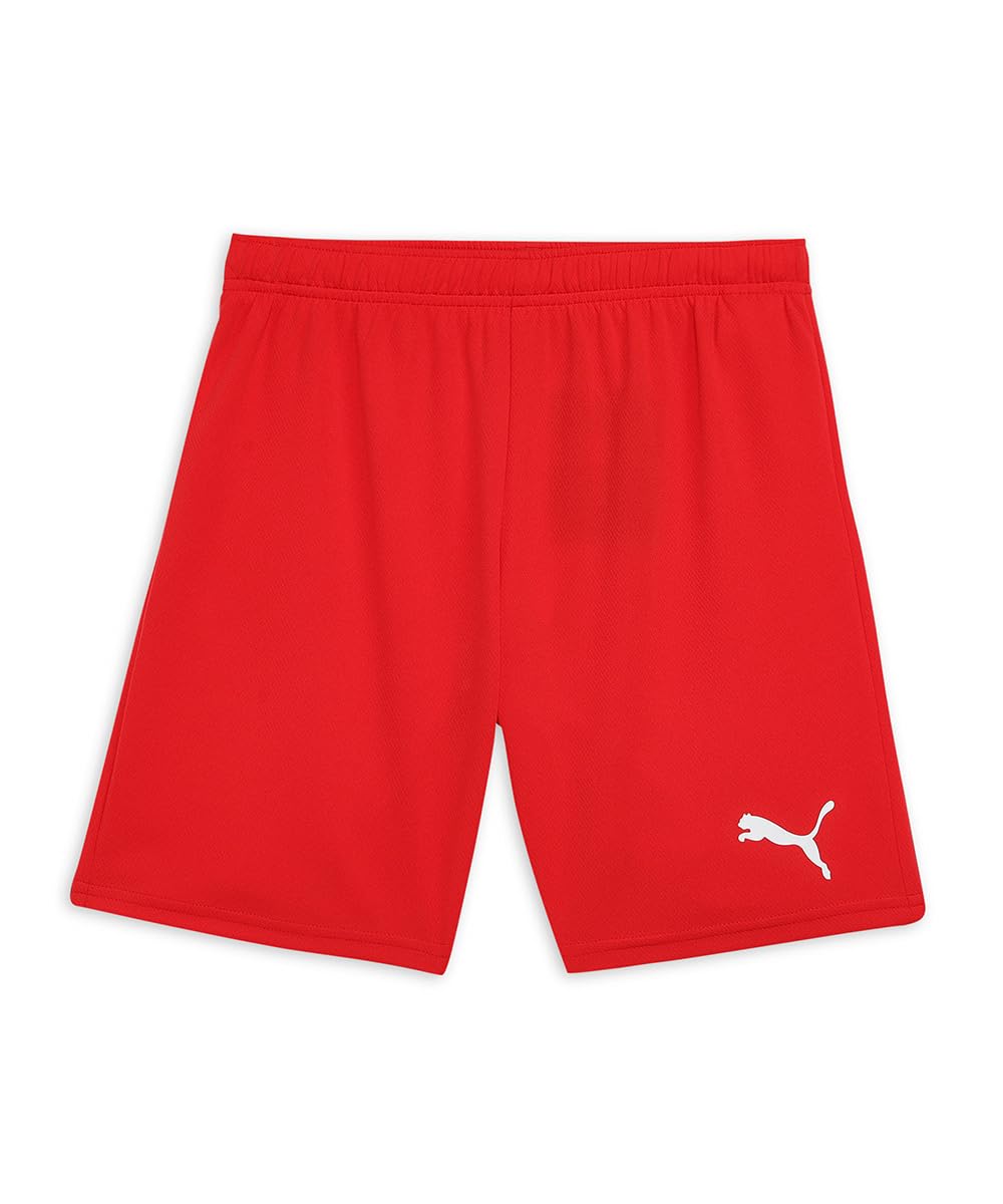 PUMA Unisex Kinder Teamrise Jr Shorts, Puma Red-puma White, 164 EU