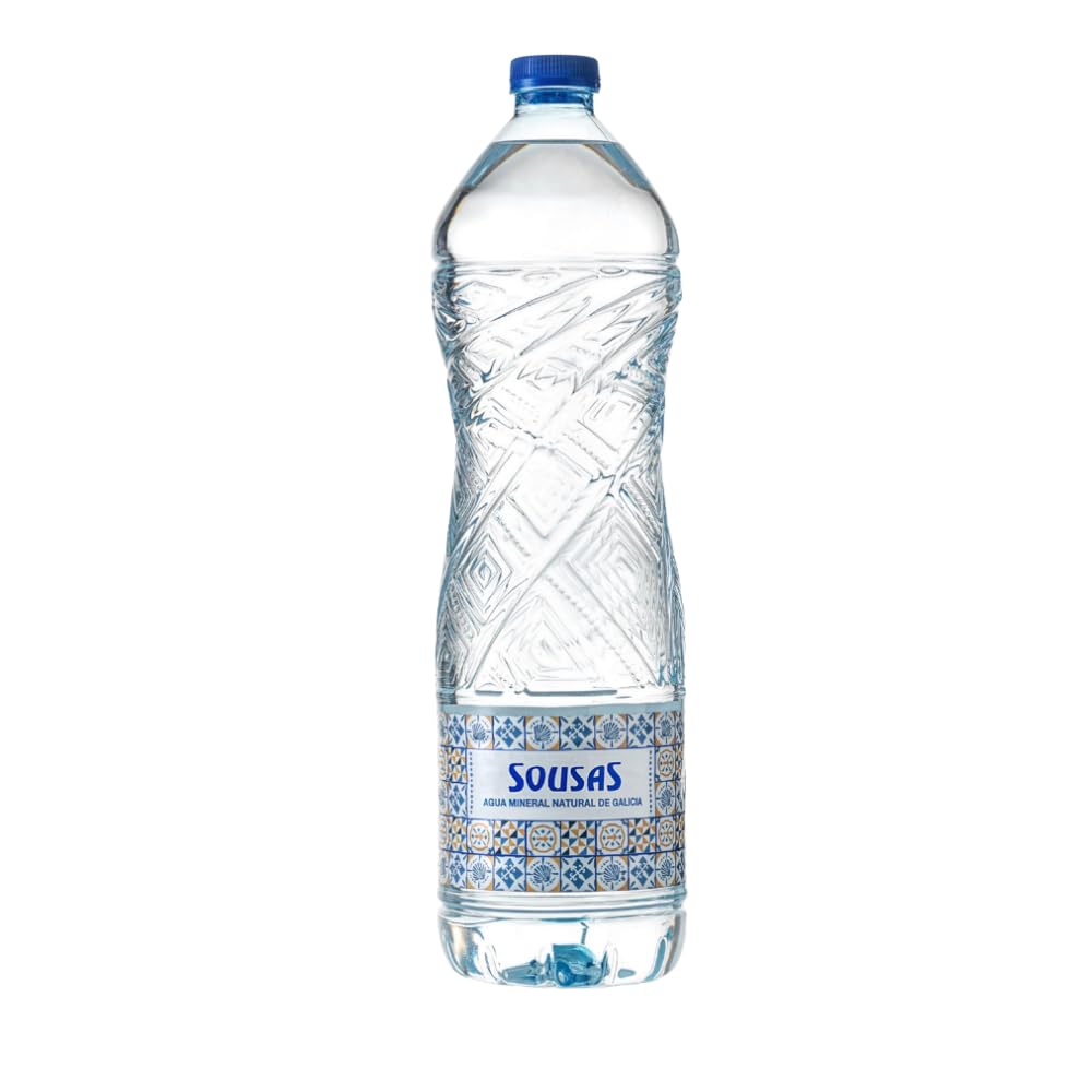 Agua Mineral Sousas Caja 12 Botellas 1.5 Litros Con Certificado Plástico 100 por 100 reciclado