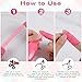 4 Rolls Thimble Tape for Hand Sewing Self-Adhesive Nail Thimble Finger Protector Tape Breathable Knitting Sew Thimbles Knitting Craft Accessories for Embroidery Quilting Crocheting(4 Colors)