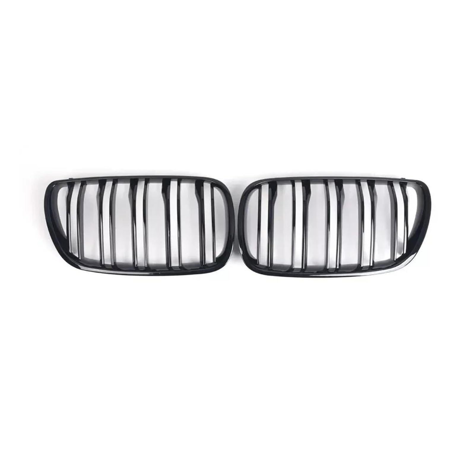 Rejilla delantera de parachoques para coche X3 E83 2007 2008 2009 2010 negro 2