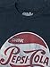 Drink Pepsi Cola Distressed Licensed T-Shirt Poly Cotton Blend Classic Look - medium Navy Heather