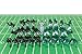 Kaskey Kids Football Guys, Green vs. Black, 30 Pieces in Each Set, Includes 2 Teams, Accessories, and Travel Storage Case, Nostalgic Sports Action Figures for Imaginative Play, Ages 3 and Up