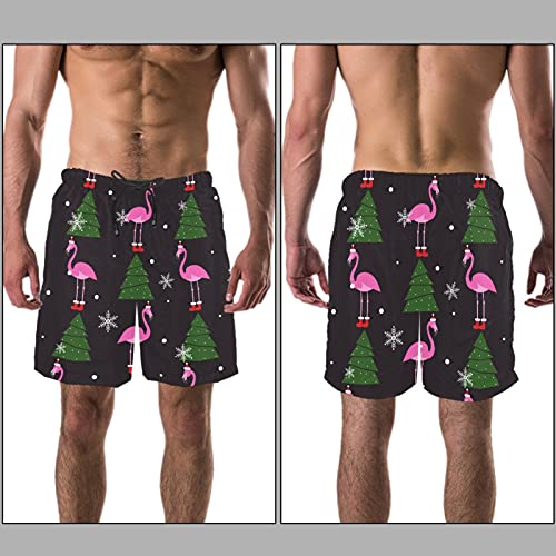 Short de bain pour homme M multicolore avec doublure maille et poches - 3