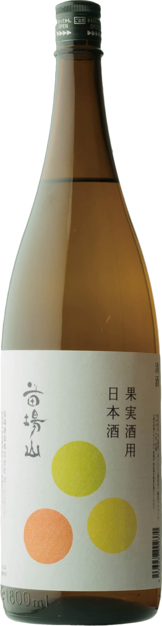 Amazon.co.jp: 【蔵元直送】苗場山 果実酒用 梅酒用 日本酒 1800ml