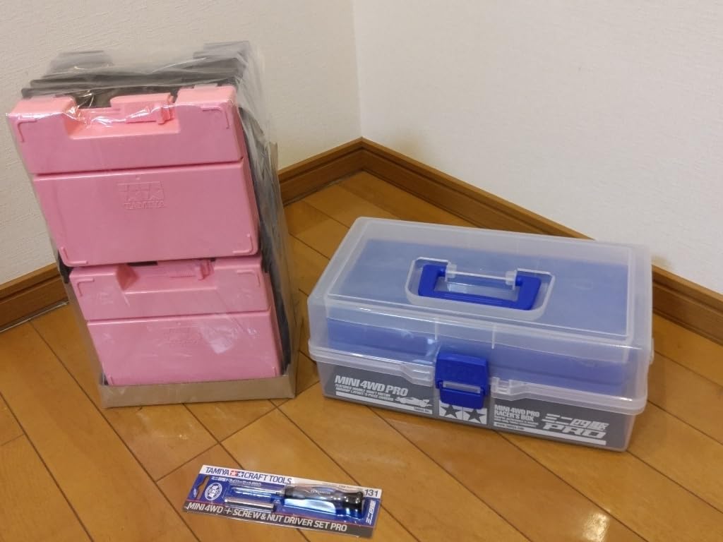 Amazon | タミヤ ミニ四駆 ポータブルピット ピンク ミニ四駆PRO 