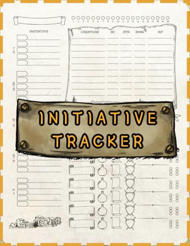 Initiative Tracker: RPG Combat Organizer for Dungeon Masters and Game Masters