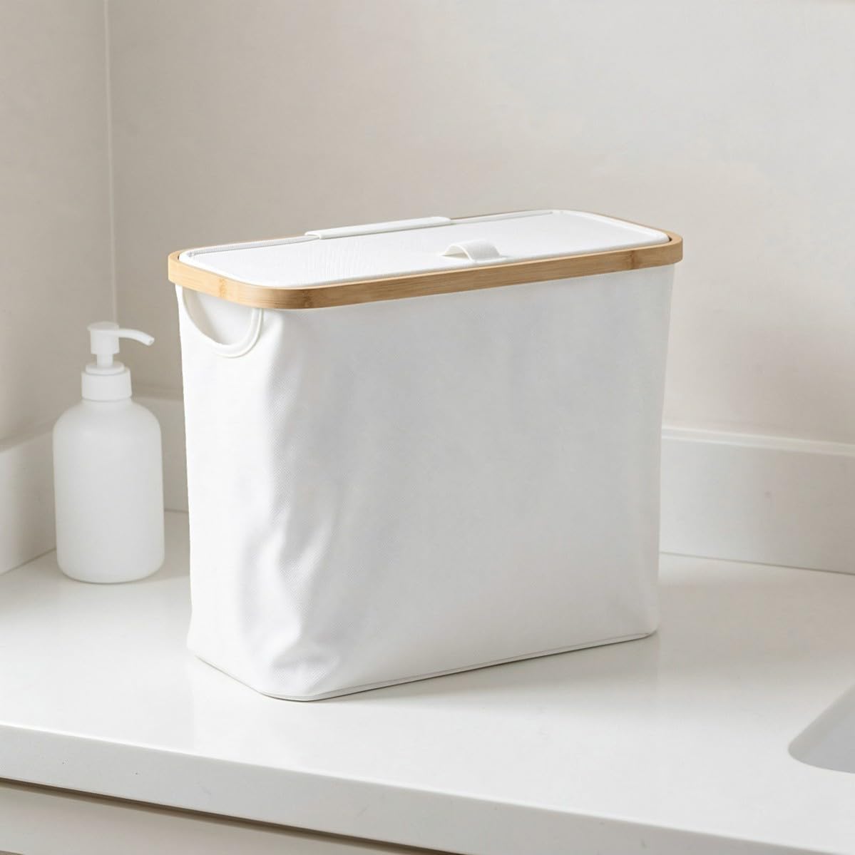 2pcs Toilet Paper Storage Basket and See Through Window with Lid