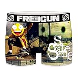 Freegun Jungen Boxershorts Emotik Skate Gr. 14-16 Jahre, mehrfarbig