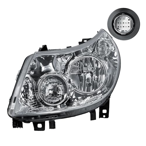 LONGLING Phare gauche (côté conducteur), phare avant avec moteur, pour Fiat Ducato, Citroën Jumper, Peugeot Boxer 2006-2010