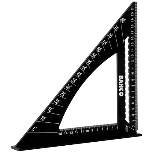 Bahco 9045-T-220 Triangular Carpenter Square - 220mm