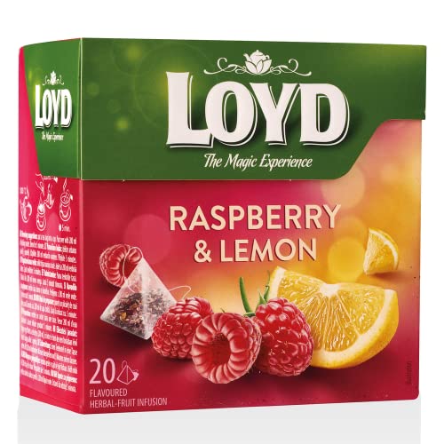 Loyd Raspberry And Lemon Fruit Tea The Magic Experience Box Of 20 Tea Bags #TOP28