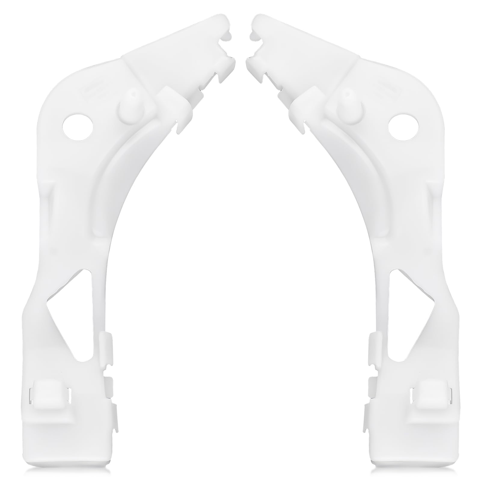 AUTOKAY Bumper Front Bracket Mounting Left & Right 2 Pcs for Mazda 6 2003-2008 Replace GJ6A50E11C GJ6A 50E12C