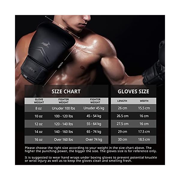 Trideer-Pro-Grade-Boxing-Gloves-for-Men-Women-Kickboxing-Bagwork-Gel-Sparring-Training-Gloves-Muay-Thai-Style-Punching-Bag-Mitts-Fight-Gloves Trideer Pro Grade Boxing Gloves for Men & Women - Kickboxing Training Gloves - Heavy Bag Gloves, Punching Bag Gloves for Boxing, Kickboxing, Muay Thai, MMA