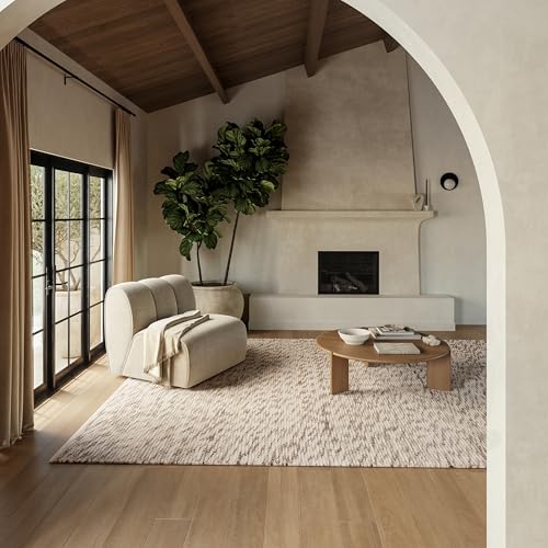 Image of Nuloom Marilyn Charcoal Solid Flatweave Wool Area Rug, 4' x 6'