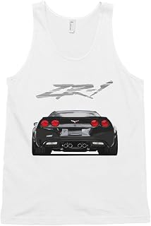 Chevy 'Vette C6 ZR-1 Classic Tank top (Unisex) White