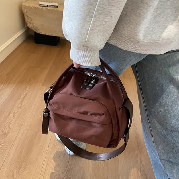 Veluna Shoulder Bag, Women Veluna Crossbody Shoulder Bag,2026 New Solid Zipper Handbag, Lightweight Large Capacity2