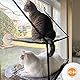 K&H 779092 EZ Easy Window Mount Kitty Sill, am Fenster zu befestigendes Katzenbett mit Zwei Ebenen