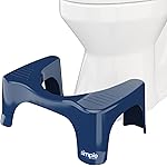 Squatty Potty Simple Bathroom Toilet Stool, Galaxy Blue 7, Ergonomic Stool - Posture-Enhancing Bathroom Footrest for Improved Digestion & Constipation Relief