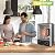 Nutrichef Vertical Countertop Oven with Rotisserie, Bake, Broil, & Kebab Rack Functions - Adjustable Settings - 2 Shelves - 1500W - Thanksgiving Turkey - Includes Grill, Kebab skewer racks & bake pan
