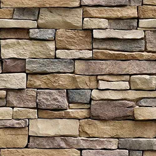 JAAMSO ROYALS Nature Brick Stone Wallpaper Self Adhesive, Peel and Stick Wallpaper for Wall décor and Home décor (18" x 394") (B09243DT9N) Amazon Price History, Amazon Price Tracker