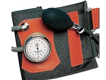 bracciale per la pressione sanguigna e kit per stetoscopio